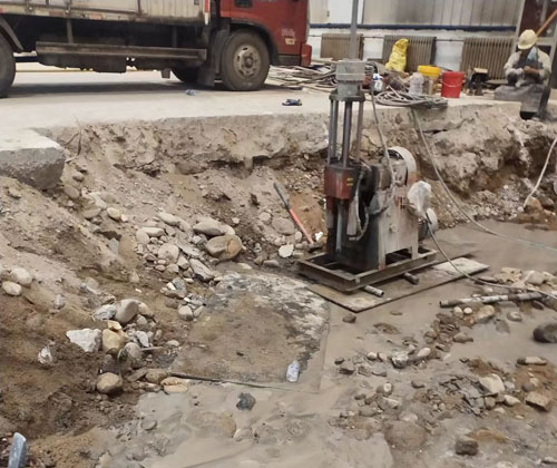 仁化公路下沉压浆